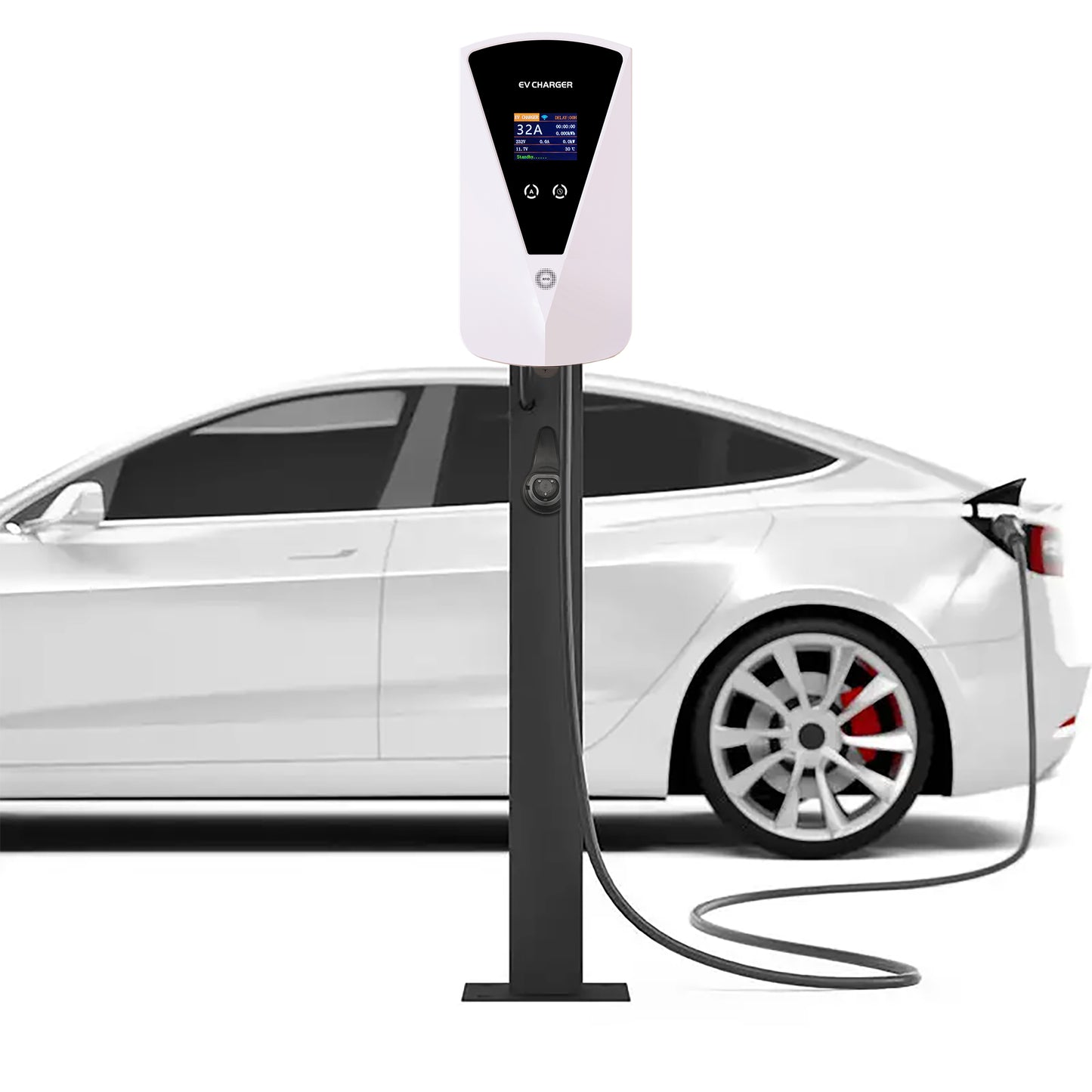 ENJOE® Level 2 EV Wallbox Charger (7KW/32A)