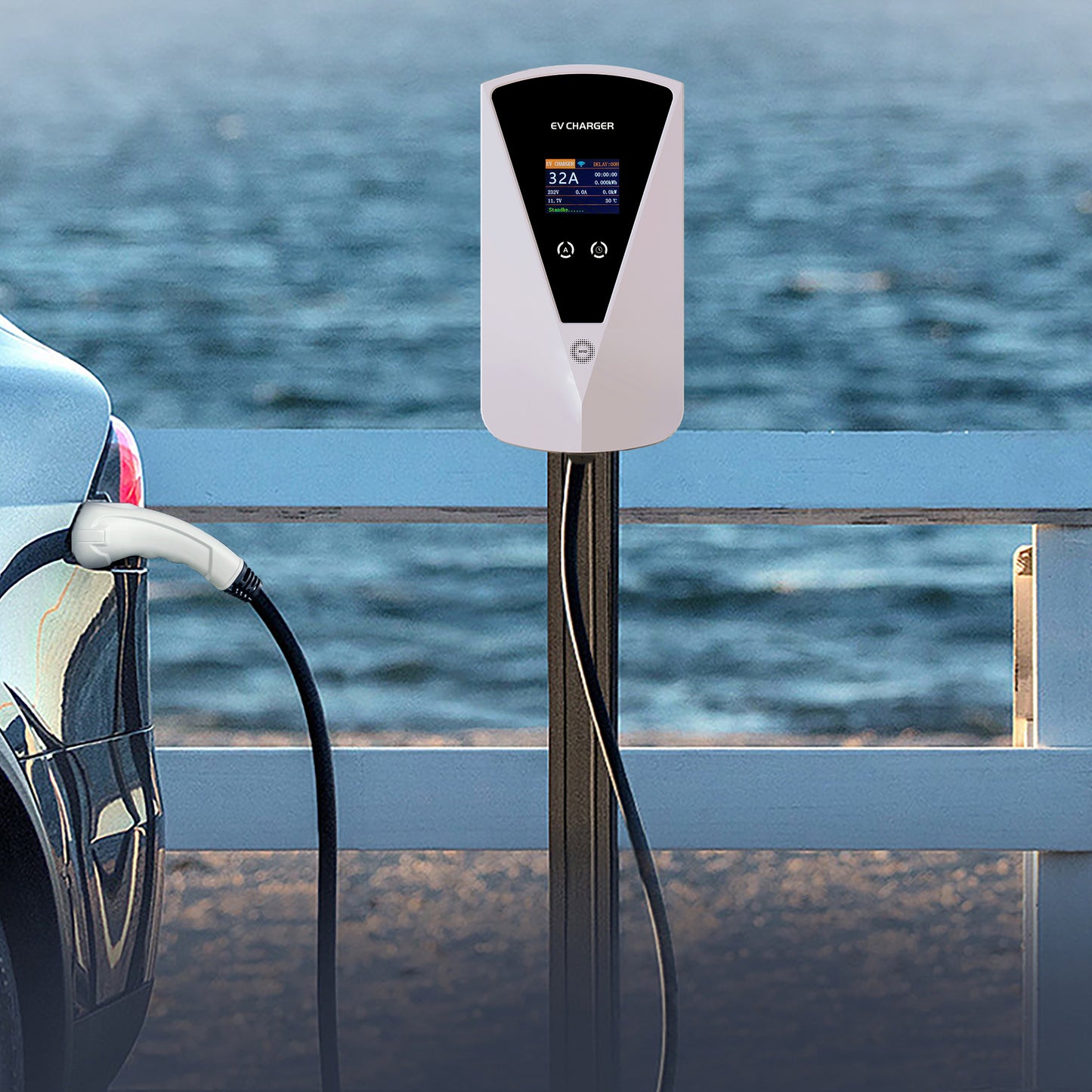 ENJOE® Level 2 EV Wallbox Charger (22KW/32A)