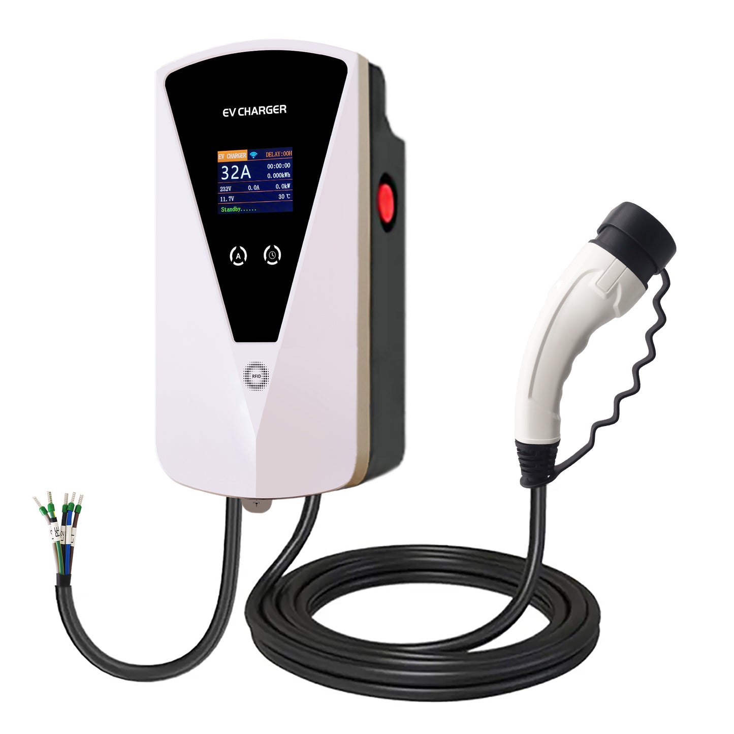 ENJOE® Level 2 EV Wallbox Charger (22KW/32A)