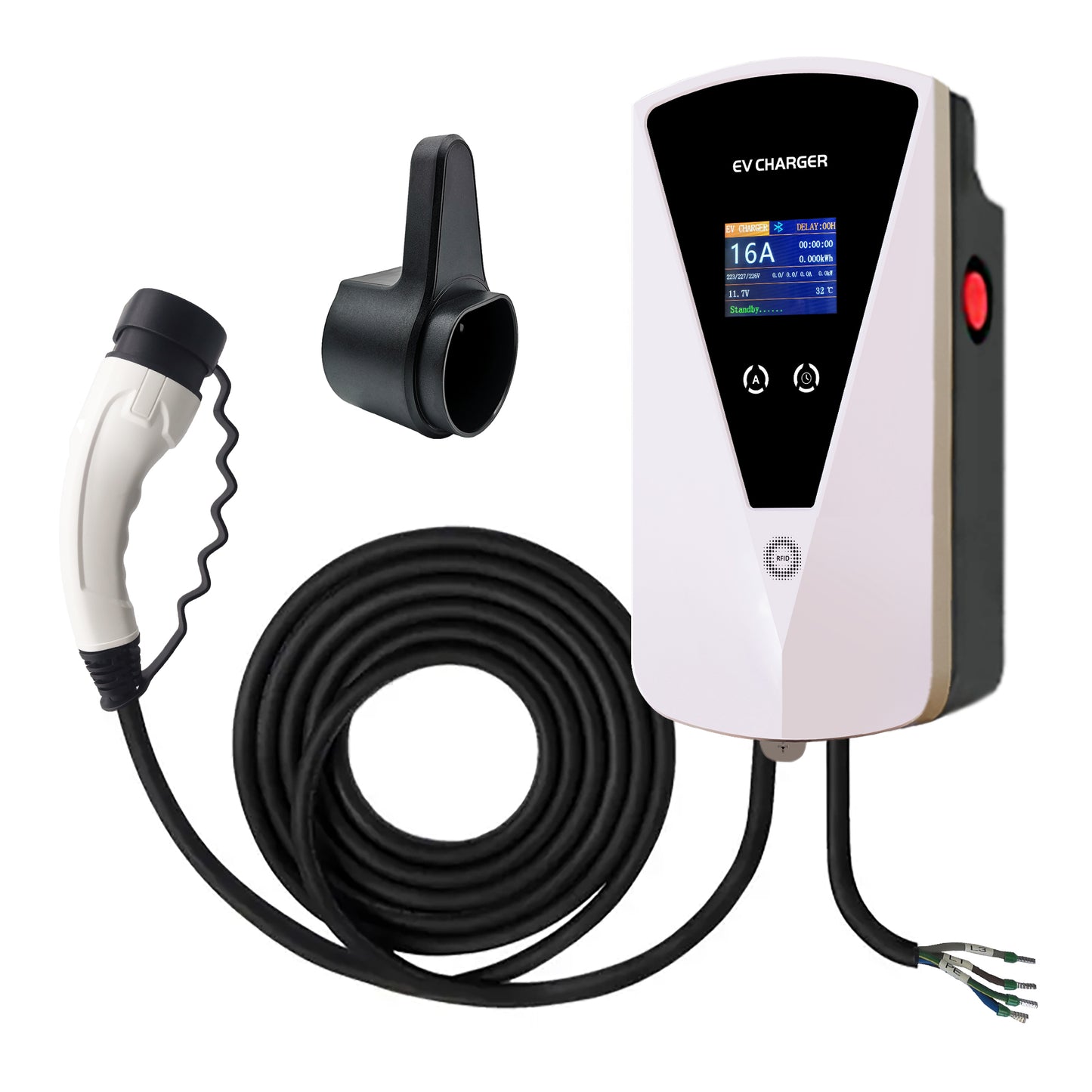 ENJOE® Level 2 EV Wallbox Charger (11KW/16A)