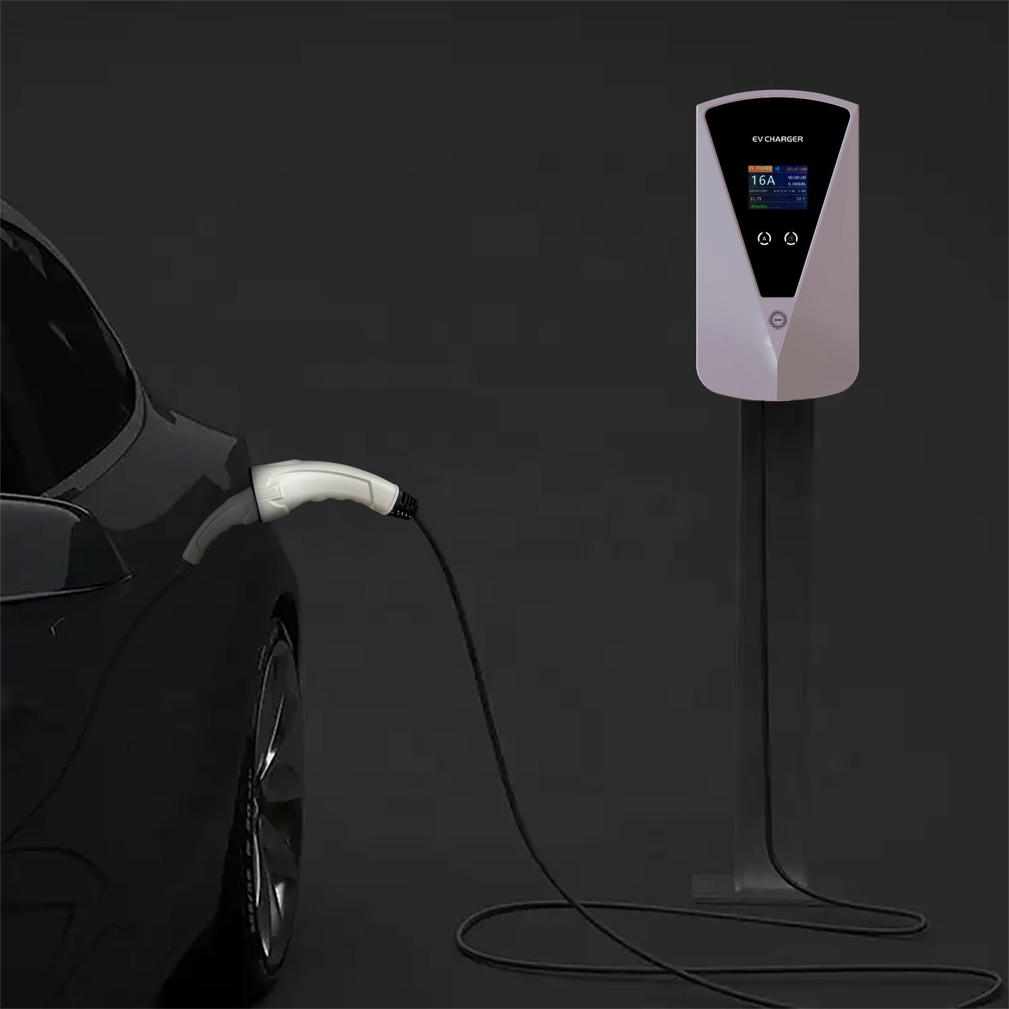 ENJOE® Level 2 EV Wallbox Charger (11KW/16A)