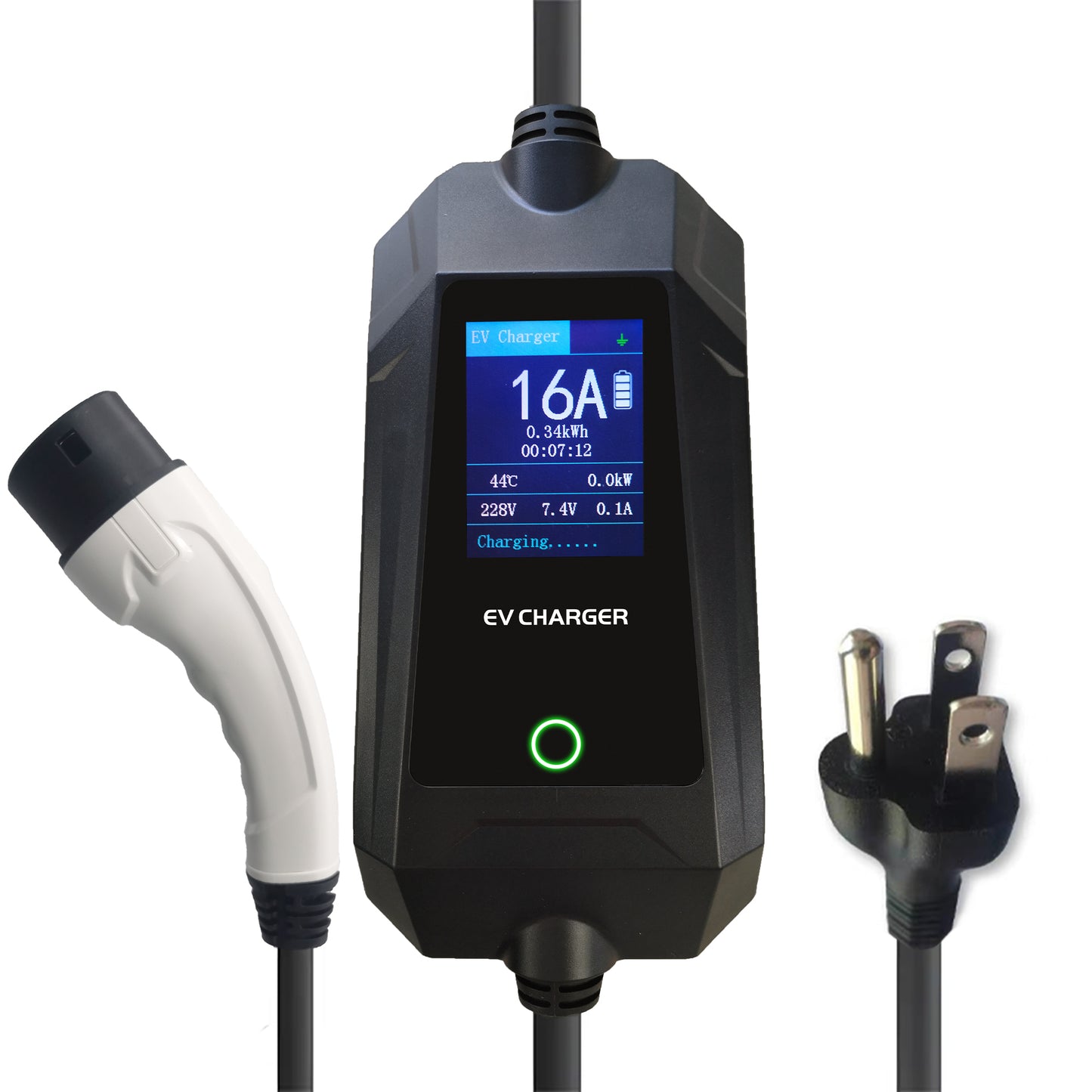 ENJOE® Level 2 Portable EV Charger (3.5KW/16A)