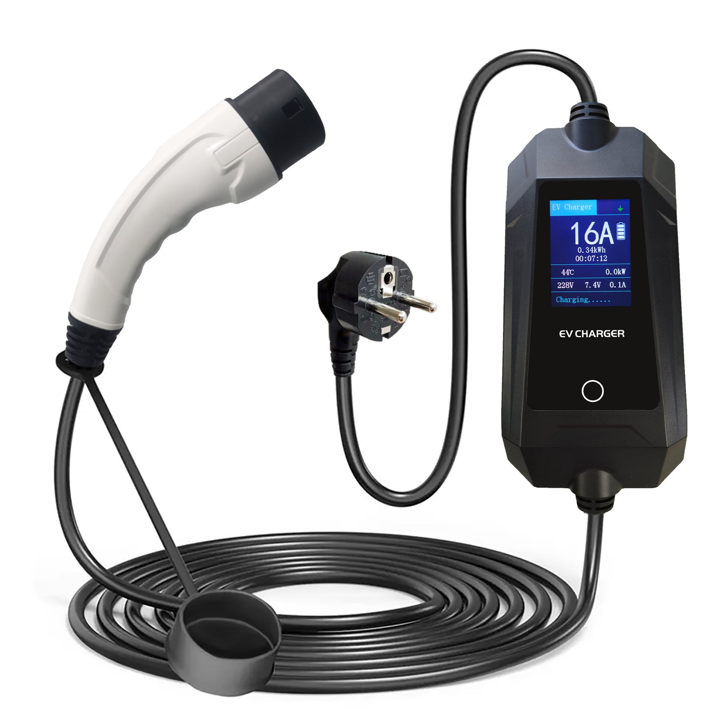 ENJOE® Level 2 Portable EV Charger (3.5KW/16A)